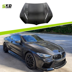 Housse de capot de voiture en fibre de carbone sèche Style <span class=keywords><strong>YIK</strong></span> Capot pour M8 F91 F92 F93 - Product Image 2