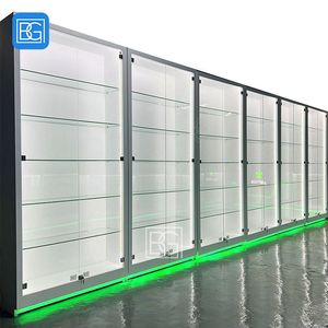 Tùy chỉnh kính hiển thị kệ kính trưng bày bảng dispenary cửa hàng thiết kế tủ kính trường hợp cho khói cửa hàng - Product Image 2