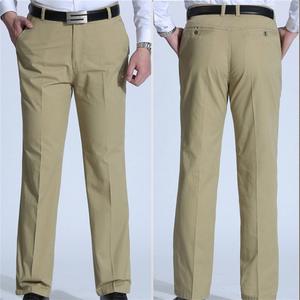 Vente chaude printemps et automne nouveau pantalon d'affaires à jambe droite grand pantalon décontracté ample pour hommes - Product Image 5