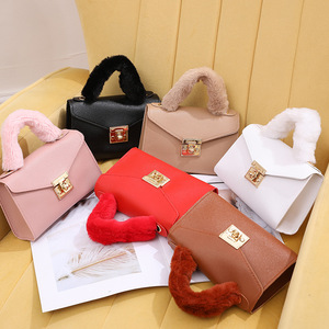 Bolsos de Mano para Mujer al por Mayor, Nuevo Estilo, Color Sólido, con Cadena y Cierre, para Uso Diario - Product Image 1