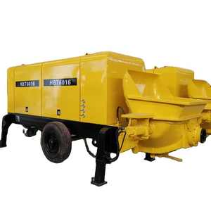 Bomba de Concreto Diésel MINLE HBTS40 de 40m3/h Montada en Remolque con Alcance Vertical de 180m para Edificios de Gran Altura - Product Image 2