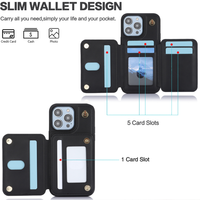 Nouvelle conception 2025 – Étuis et sacs de téléphone en cuir PU style femme pour iPhone 17 16 15 14 13 12 Pro Max