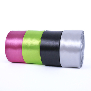 Venta caliente 3,8 CM 25Y/Roll Shrink Poliéster Cinta <span class=keywords><strong>de</strong></span> satén <span class=keywords><strong>de</strong></span> una sola cara 196 colores <span class=keywords><strong>Amazon</strong></span> para ramos <span class=keywords><strong>de</strong></span> flores - Product Image 3