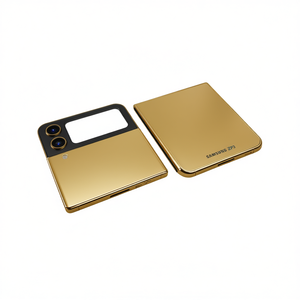 Cubierta trasera superior e inferior para Samsung Z Flip3 Gold - Product Image 2