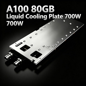 Placa de Enfriamiento de Agua de Cobre, Placa Soldada al Vacío, Cobre Aluminio <span class=keywords><strong>A100</strong></span> A6000, GPU, para Placa de Enfriamiento de Aluminio para Centros de Datos de IA - Product Image 1