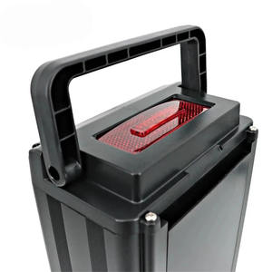 Batterie au lithium pour vélo électrique, étanche, avec feu arrière, 48V 10.4Ah, placée sur le porte-bagages arrière, circuit BMS 1C, décharge <span class=keywords><strong>WoWei</strong></span> HHJ-1 350W - Product Image 6