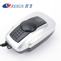 Resun AIR-4000 Pompe à oxygène silencieuse haute puissance Petite machine d'aération d'aquarium pour aquarium en plastique durable
