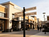 Panneau de signalisation directionnel en aluminium personnalisé, étanche, à fixer sur poteau, pour l'extérieur, pour les hôtels, les hôpitaux, les parkings