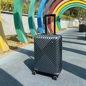 Wholesale Cabin Case Hard Side Luggage Set Trolley Travelling Hand Bags Carry On Travel Bags Suitcase With 4 Spinner Wheels