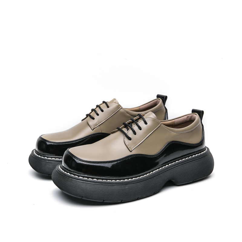 platform dress shoes Suede Slingback Platform Clogs Block Heel