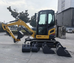 Nouvelle mini-excavatrice XE27U de 2,7 tonnes à balayage zéro, compacte et adaptable au transport sur remorque - Product Image 2