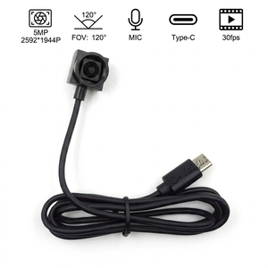 5MP Hochauflösende Typ-C <span class=keywords><strong>Kamera</strong></span> 120 Grad Weitwinkel Mikro-Größe OTG CMOS Festfokus <span class=keywords><strong>Mini</strong></span> <span class=keywords><strong>USB</strong></span>-<span class=keywords><strong>Kamera</strong></span> - Product Image 1