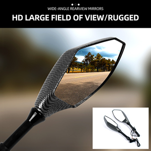 กระจกมองหลังติดตั้งกับมอเตอร์ไซค์กระจกมองหลังกระจกมองหลังสำหรับมอเตอร์ไซค์สกู๊ตเตอร์อเนกประสงค์ - Product Image 5