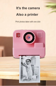 กล้องถ่ายรูปเด็ก H11 พร้อมเครื่องพิมพ์ในตัว, กล้องของเล่นพร้อมเครื่องพิมพ์, กล้องวิดีโอความละเอียดสูงสำหรับเด็ก เหมาะเ<span class=keywords><strong>ป</strong></span>็นของขวัญวันเกิด - Product Image 4