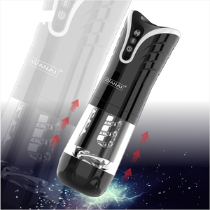 Automatische realistische Vagina Stroker Maschine elektrische männliche Mastur bator Sexspielzeug Penis Massage gerät mit Saug funktion - Product Image 2