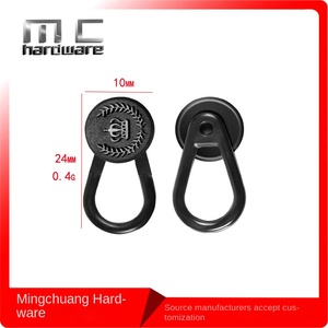 Nhà Máy Trực Tiếp Mềm Cao Su Thời Trang Áo Sơ Mi Giản Dị Nút Nút Cổ Áo Khuy Măng Sét Hạt Bảo Vệ Môi Trường Mở Rộng - Product Image 3