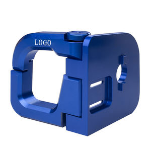 Gancho Universal <span class=keywords><strong>para</strong></span> Casco de Motocicleta, de Acero Inoxidable y Aleación de Aluminio, Mecanizado CNC, Certificado ISO9001, con un Solo Orificio, <span class=keywords><strong>para</strong></span> Colgar en el Manillar - Product Image 1