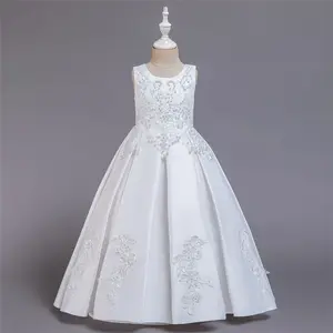 MAG24 Sommer 6 10 12 Jahre Elegante Prinzessin Kinder kleider für Mädchen Abend party Kleid Blumen mädchen Brautkleid