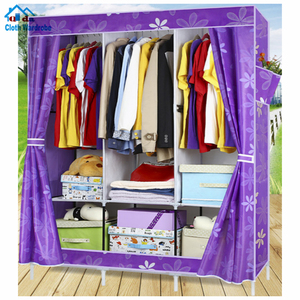 2018 Freestanding di Plastica fai da te pieghevole <span class=keywords><strong>armadio</strong></span> guardaroba del <span class=keywords><strong>bambino</strong></span> <span class=keywords><strong>armadio</strong></span> per bambini <span class=keywords><strong>armadio</strong></span> - Product Image 4