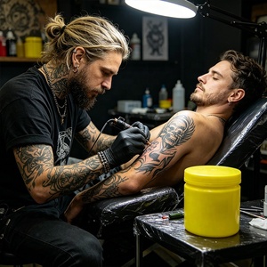 Crema per Tatuaggi Best Seller 10g 30g 500g per Artisti Professionisti e Saloni, Servizio di Etichetta Privata Personalizzata - Product Image 4