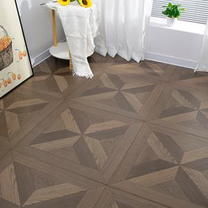 <span class=keywords><strong>Parquet</strong></span> en bois d'ingénierie moderne de 15 mm d'épaisseur, design DIY, art Lotus, <span class=keywords><strong>noyer</strong></span> noir, pour salon et villa - Product Image 4