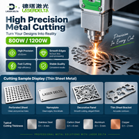 Mini machine de découpe laser à fibre CNC pour la fabrication de pièces métalliques de précision en acier inoxydable, aluminium et cuivre