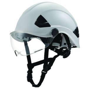 SLH-W1000 טיפוס חיצוני סיני באיכות מעולה עיצוב חדש אופנה עובד כובע קשיח קסדת בטיחות ABS כובע הידוק עם משקפיים - Product Image 1