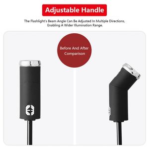 Sombrilla con Logotipo Personalizado, Protección Solar Automática, Sombrilla para Sol y Lluvia, Sombrilla Empresarial de Doble Uso con Linterna LED - Product Image 6