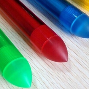 Tubo de Policarbonato Transparente Esmerilado de Color con Punta de Bala para Sable de Luz - Product Image 4