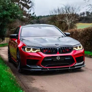 Capó de motor de fibra de carbono G30 para 2017 + <span class=keywords><strong>BMW</strong></span> 5 Series G30 G38 F90 a M5 capó de fibra de carbono cubierta de motor de fibra de carbono - Product Image 5