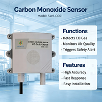 Détecteur de monoxyde de carbone CO SW6CO01 mural, RS485 Modbus RTU, étanche IP68, pour parking souterrain, élevage, ferme