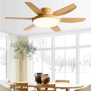 Integrated Ceiling Fan Light With Led Strip Fixed Blade Inverter For Bedroom Living Room Home 5 Year Warranty - Product Image 2