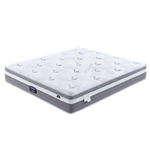 Soft Fabric Latex Mattresses King Queen Size Bonnell Pocket Coil Spring Vacuum <strong>Bag</strong> Packed Visco <strong>Bed</strong> Mattress <strong>in</strong> <strong>a</strong> Box for Sale - Product Image 1