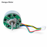 Moteur sans balais Hengyu BL4818W 12-24V CC 3412 tr/min 100 Nm de couple, montage à bride, application pour ventilateur de contrôle