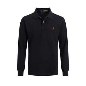 <span class=keywords><strong>Polo</strong></span> <span class=keywords><strong>Uomo</strong></span> Business a <span class=keywords><strong>Manica</strong></span> <span class=keywords><strong>Lunga</strong></span> Autunno Inverno Nuova con Colletto Casual Tinta Unita Fashion con T-Shirt Ricamata - Product Image 5