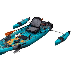 Flotador de Plástico, Set de Pontones Accesorios para Kayak con Mango de Ajuste de Equilibrio Versión Mejorada Empaque Independiente y Peso Bruto de 10kg - Product Image 1