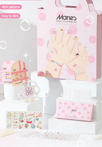 Kit Complet d'Autocollants Tatouages pour <span class=keywords><strong>Ongles</strong></span> Enfants Motifs Dessins Animés Sûr Non Toxique Imperméable Facile à Poser et Retirer Jouet Beauté Parent-Enfant - Product Image 5