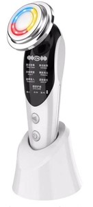 Aparato de rejuvenecimiento de la piel, aparato de <span class=keywords><strong>limpieza</strong></span> multifuncional por vibración, descarga eléctrica, Belleza - Product Image 3