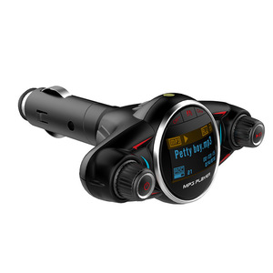BT08 Car FM <b>Transmitter</b> <b>Wireless</b> BT MP3 Player AUX Audio Receiver TF USB Music Plastic - Product Image 2