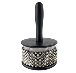 Strumento a percussione Kabasa Cabasa, shaker africano per accompagnamento ritmico di gruppo con perline metalliche per <span class=keywords><strong>musicisti</strong></span> - Product Image 6