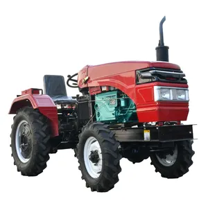 2023 yeni tasarım sıcak satış Chalion 25hp 30hp 35hp tekerlek traktör ile mısır ekme ekici satış fiyatı için