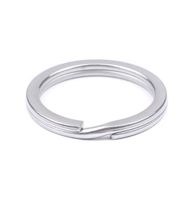 304 Thép Không Gỉ 15Mm 20Mm 25Mm 28Mm 30Mm <span class=keywords><strong>32Mm</strong></span> 35Mm Vòng Chia Chìa Khóa Chia Phẳng Vòng Chìa Khóa Cho Móc Khóa - Product Image 2