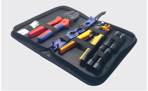 Kit de Herramientas para Conectores Solares Fotovoltaicos con Herramientas de Crimpado, Pelado y Montaje para Instalación y Mantenimiento de Cables, Crimpadora Manual - Product Image 2