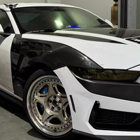 Fibre de carbone pour Ford Mustang S650 2024+ - Mise à niveau vers un kit carrosserie de style GTD avec élargisseurs d'ailes pour la nouvelle Ford Mustang 2024
