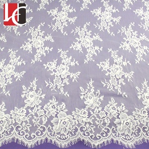 HC-3822 Hechun 2018 Tùy Chỉnh Thiết Kế Lông Mi Nylon Ren Pháp Ren Thêu Dệt Kim Lưới Cho Sang Trọng Làm Việc Giản Dị Trang Trí - Product Image 2