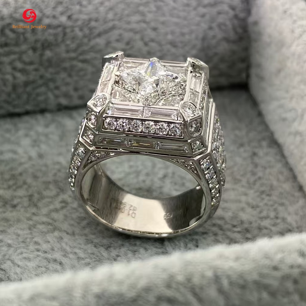 Cuban ring silver Style 3