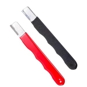 Pierres <span class=keywords><strong>à</strong></span> <span class=keywords><strong>aiguiser</strong></span> multifonctionnelles en fonte rouge pour l'extérieur, modèle moderne et minimaliste, portables, pour le jardin et les outils de coupe - Product Image 3
