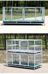 Jaula Premium <span class=keywords><strong>de</strong></span> Múltiples Niveles <span class=keywords><strong>para</strong></span> Mascotas, Resistente y con Ruedas, <span class=keywords><strong>para</strong></span> Múltiples Gatos y Perros, Centros <span class=keywords><strong>de</strong></span> Cría, Refugios <span class=keywords><strong>para</strong></span> Mascotas y Clínicas Veterinarias - Product Image 5