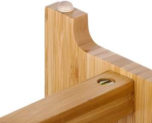 Penjualan terlaris WDF OEM mangkuk anjing kayu berdiri dengan tinggi yang dapat diatur mangkuk makanan anjing peliharaan kucing tinggi dengan dudukan pemberi makan hewan peliharaan bambu - Product Image 4