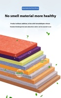 Panneau acoustique en feutre de fibre de polyester personnalisé Panneaux PET Sortie d'usine Solutions insonorisantes pour bureau, studio, cinéma et hôtel